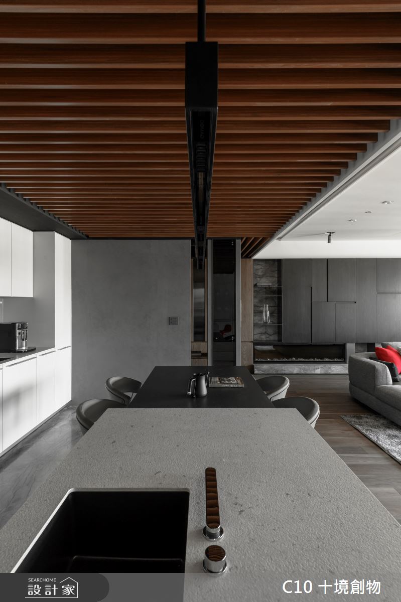 60坪新成屋(5年以下)＿現代風餐廳案例圖片＿十境創物空間設計有限公司＿十境_蛻色之17