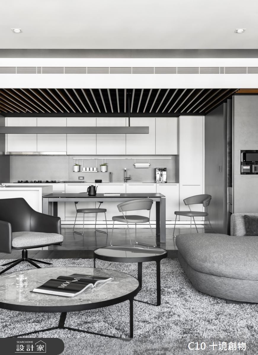 60坪新成屋(5年以下)＿現代風客廳餐廳案例圖片＿十境創物空間設計有限公司＿十境_蛻色之24
