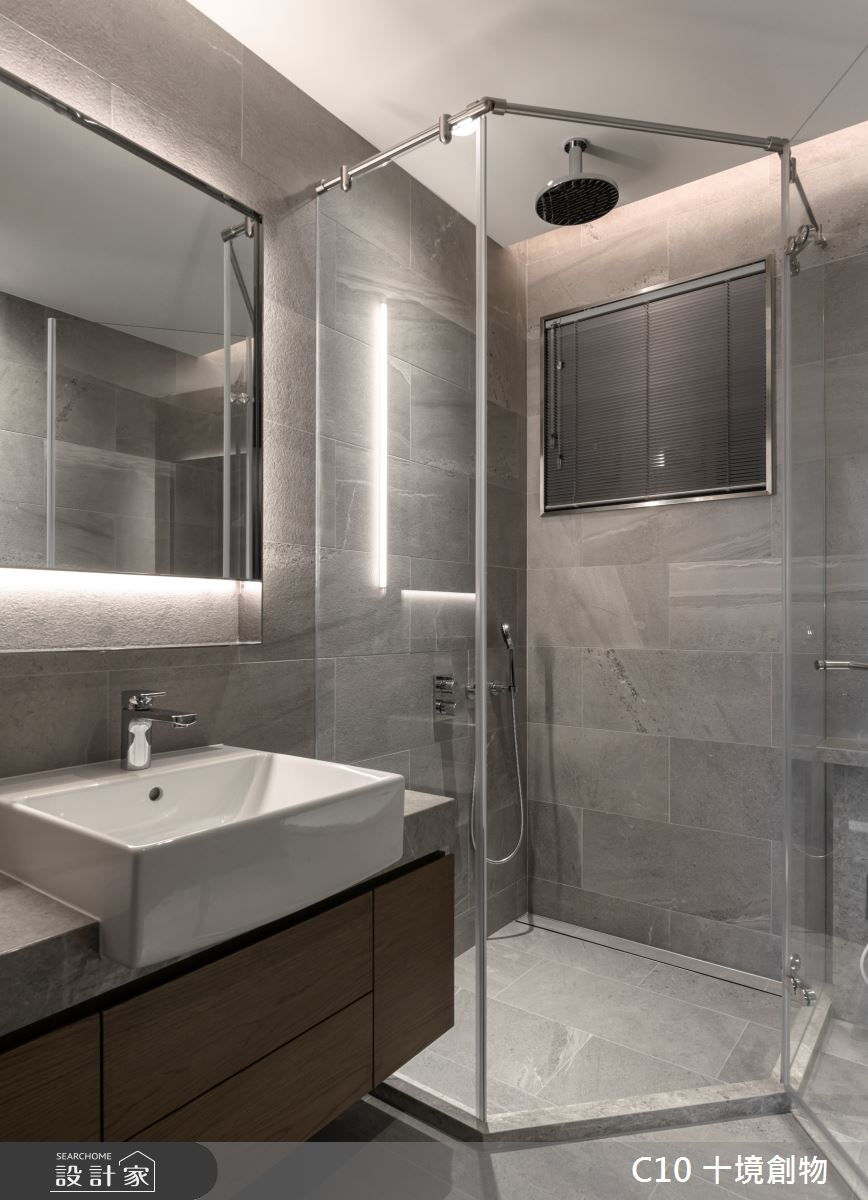 60坪新成屋(5年以下)＿現代風浴室案例圖片＿十境創物空間設計有限公司＿十境_蛻色之34