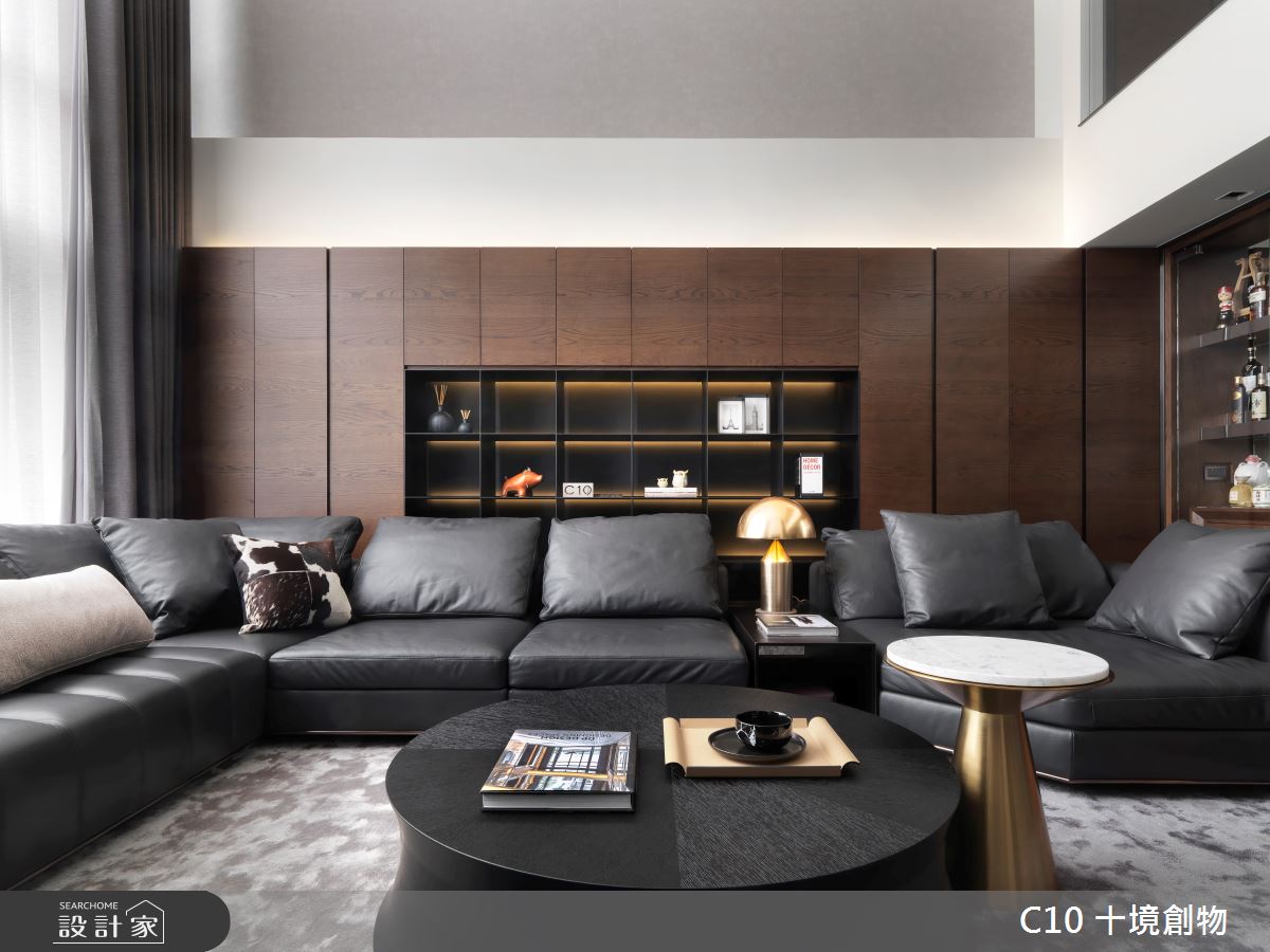 120坪中古屋(5~15年)＿現代風客廳案例圖片＿十境創物空間設計有限公司＿十境_冰壺玉衡之8