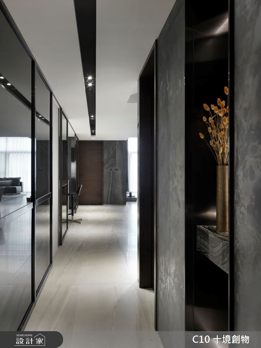 120坪中古屋(5~15年)＿現代風走廊案例圖片＿十境創物空間設計有限公司＿十境_冰壺玉衡之20