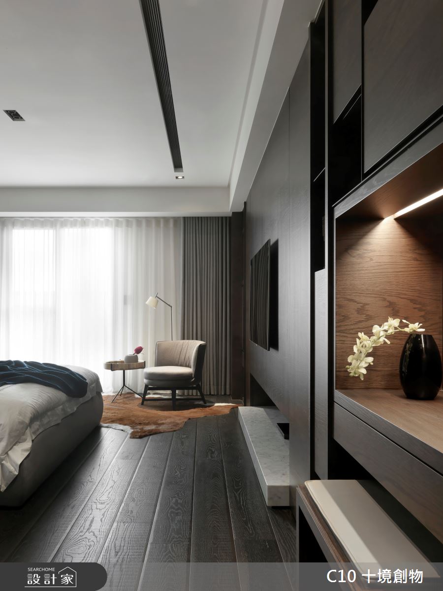120坪中古屋(5~15年)＿現代風臥室案例圖片＿十境創物空間設計有限公司＿十境_冰壺玉衡之27