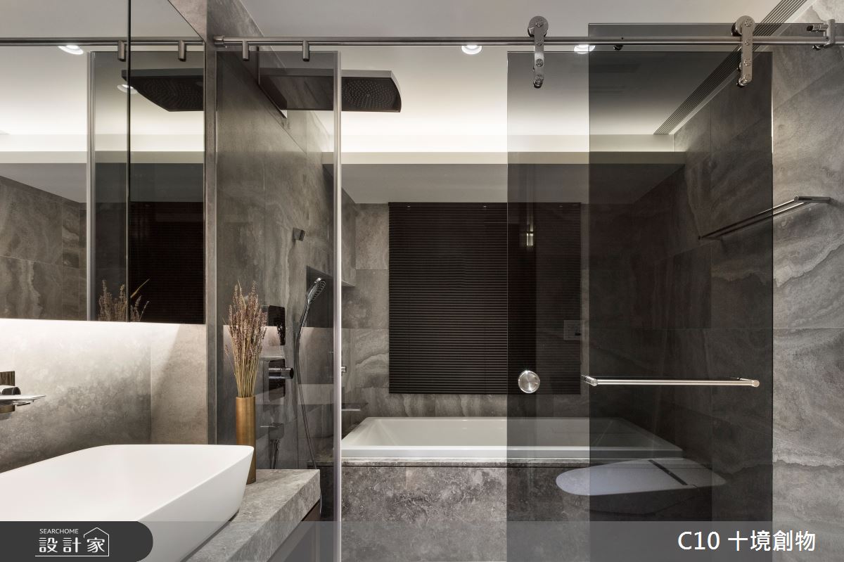 120坪中古屋(5~15年)＿現代風浴室案例圖片＿十境創物空間設計有限公司＿十境_冰壺玉衡之37