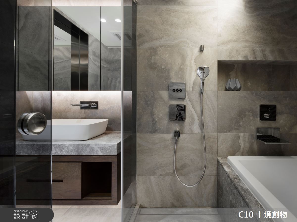 120坪中古屋(5~15年)＿現代風浴室案例圖片＿十境創物空間設計有限公司＿十境_冰壺玉衡之38