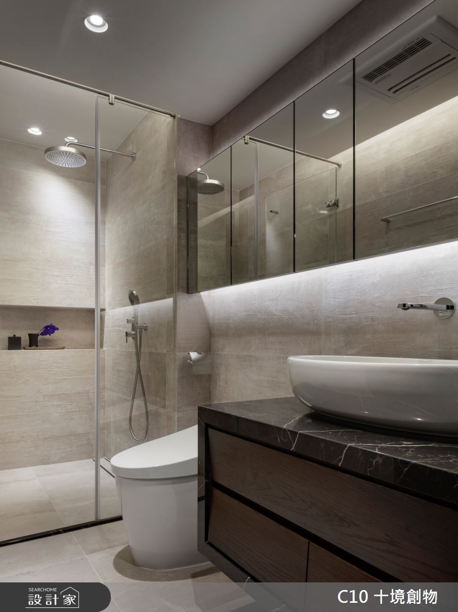 120坪中古屋(5~15年)＿現代風浴室案例圖片＿十境創物空間設計有限公司＿十境_冰壺玉衡之42
