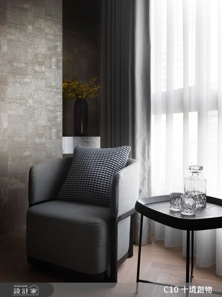 120坪新成屋(5年以下)＿新古典臥室案例圖片＿十境創物空間設計有限公司＿十境_渾金白玉之30