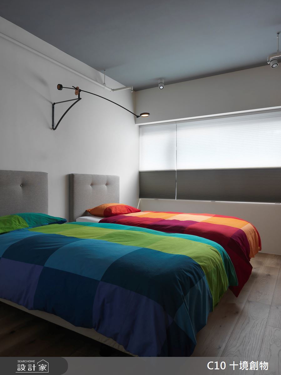 50坪預售屋＿人文禪風臥室案例圖片＿十境創物空間設計有限公司＿十境_和風呈語之26