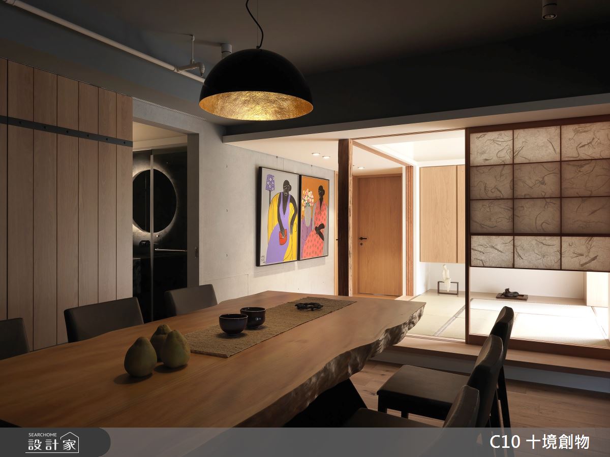 50坪預售屋＿人文禪風餐廳案例圖片＿十境創物空間設計有限公司＿十境_和風呈語之17