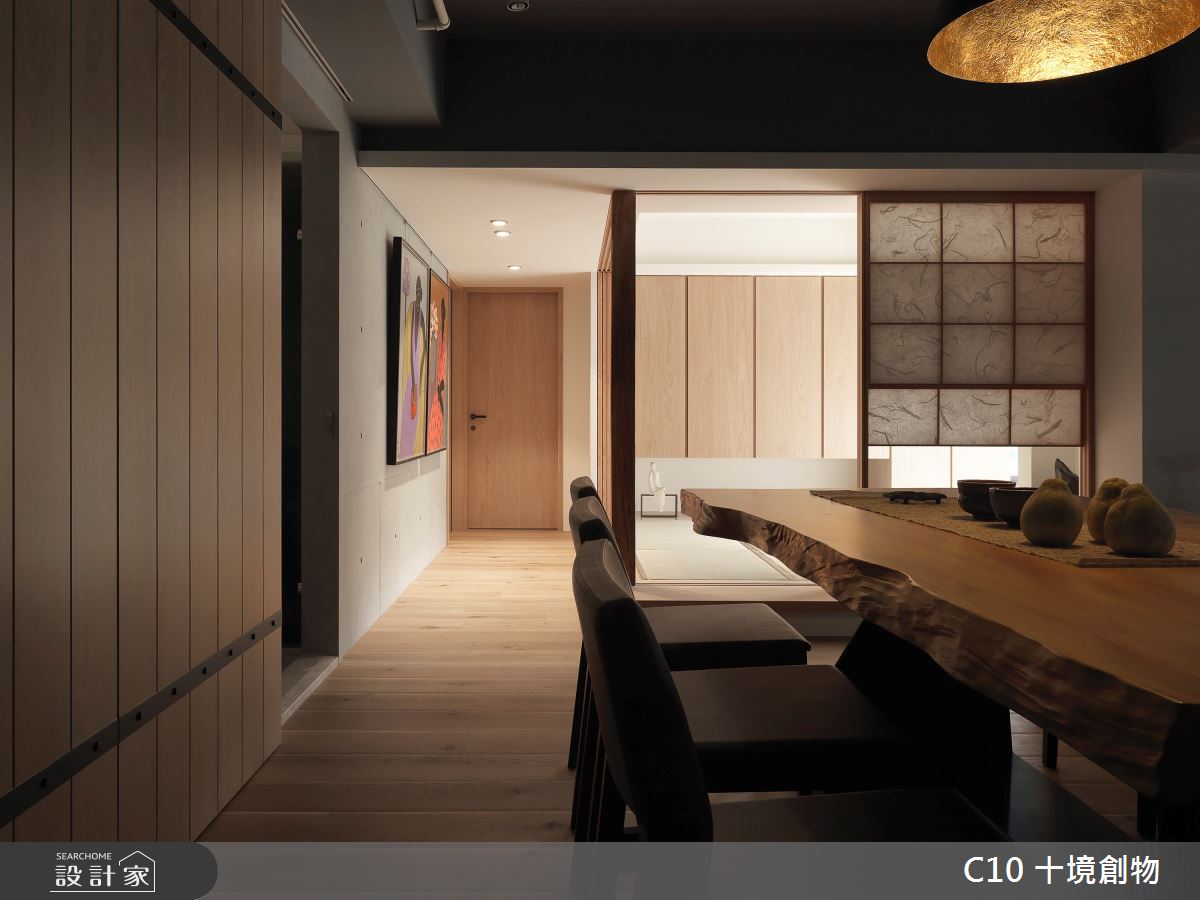 50坪預售屋＿人文禪風餐廳案例圖片＿十境創物空間設計有限公司＿十境_和風呈語之15