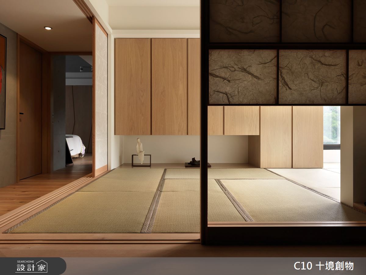50坪預售屋＿人文禪風和室案例圖片＿十境創物空間設計有限公司＿十境_和風呈語之18