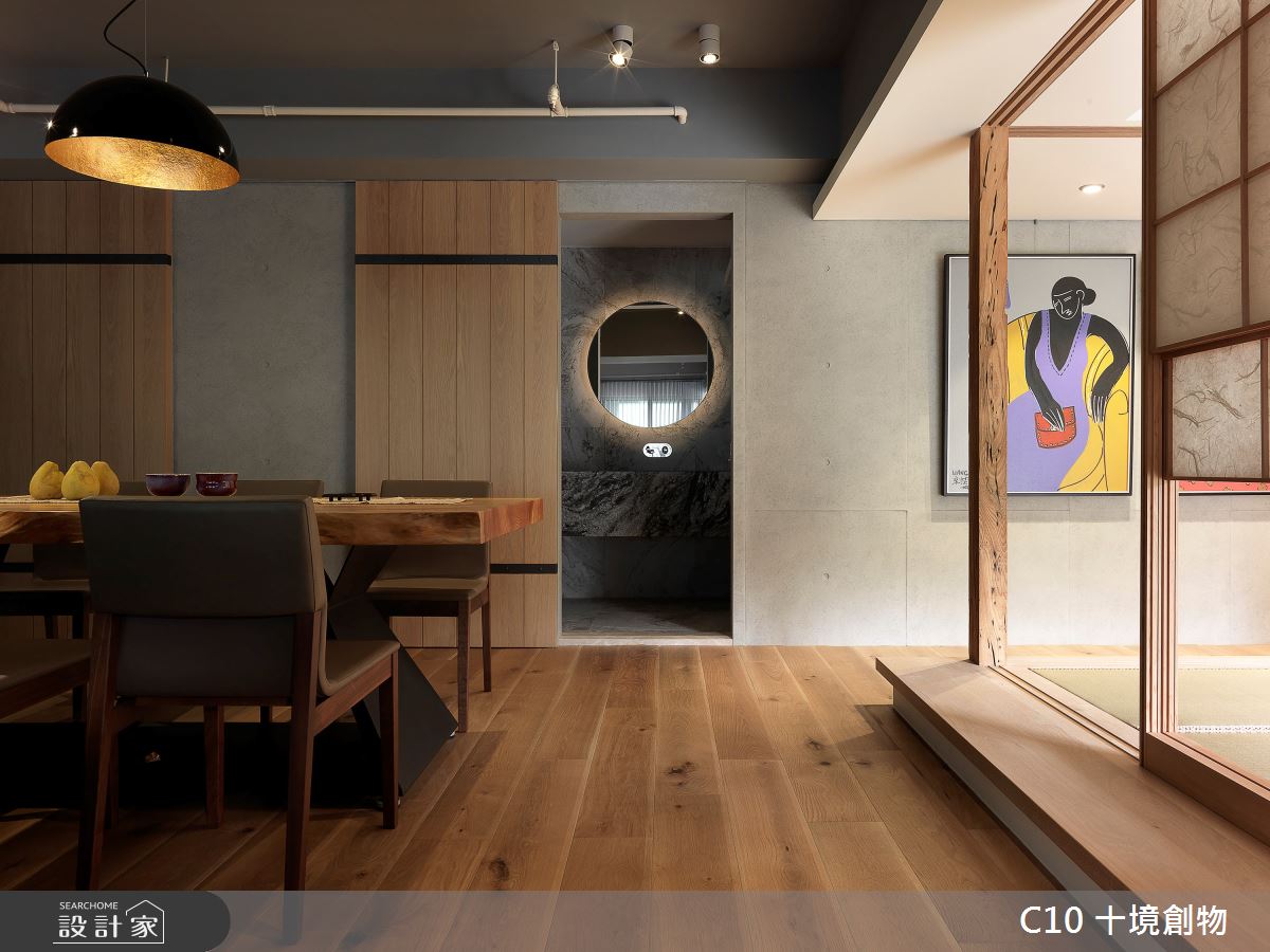 50坪預售屋＿人文禪風餐廳案例圖片＿十境創物空間設計有限公司＿十境_和風呈語之10