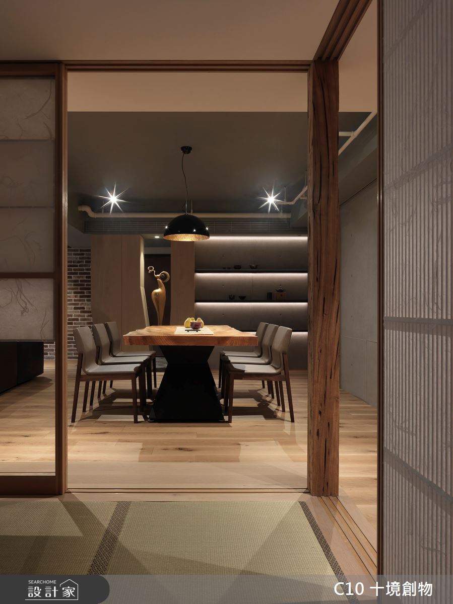50坪預售屋＿人文禪風餐廳案例圖片＿十境創物空間設計有限公司＿十境_和風呈語之13
