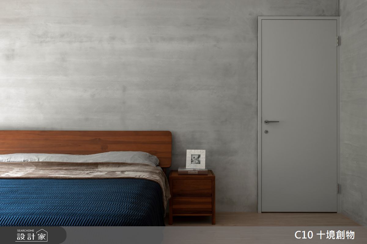 50坪新成屋(5年以下)＿簡約風臥室案例圖片＿十境創物空間設計有限公司＿十境_白水鑒心之16