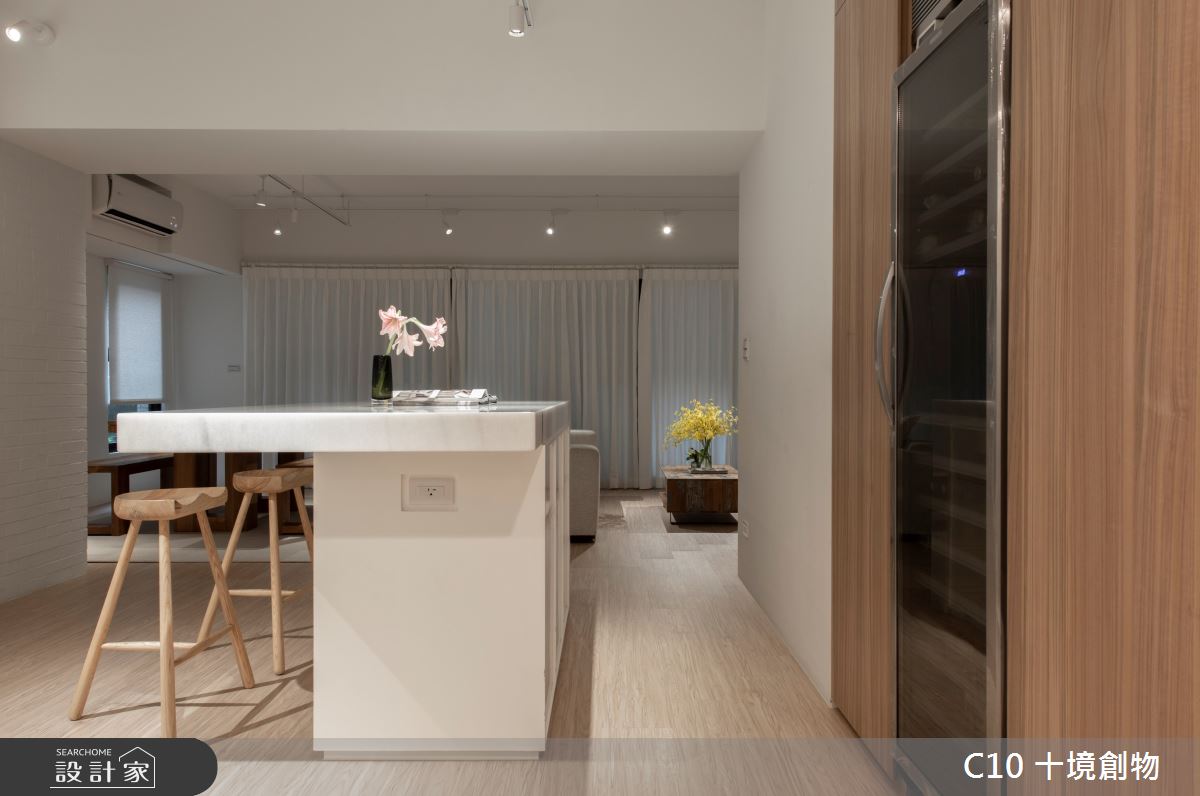 50坪新成屋(5年以下)＿簡約風餐廳案例圖片＿十境創物空間設計有限公司＿十境_白水鑒心之7
