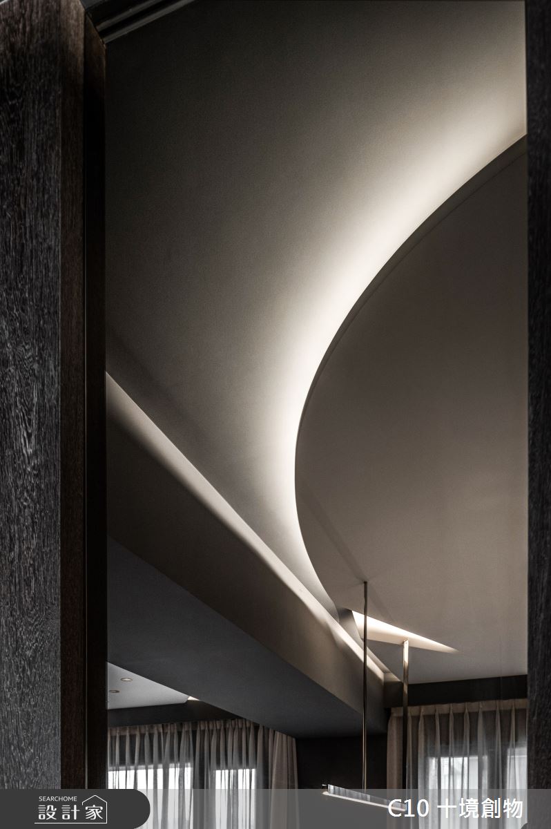 30坪新成屋(5年以下)＿現代風客廳案例圖片＿十境創物空間設計有限公司＿十境_墨韻之13