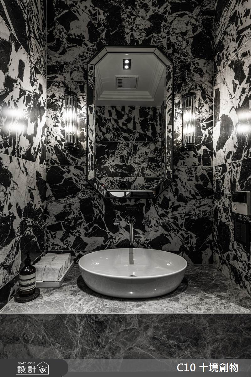 60坪新成屋(5年以下)＿現代風浴室案例圖片＿十境創物空間設計有限公司＿十境_白石粼粼之36