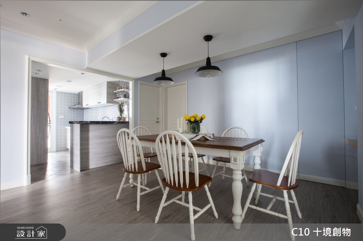 40坪老屋(16~30年)＿鄉村風餐廳案例圖片＿十境創物空間設計有限公司＿十境_微甜生活之7