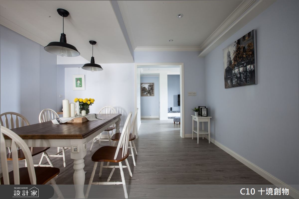 40坪老屋(16~30年)＿鄉村風餐廳案例圖片＿十境創物空間設計有限公司＿十境_微甜生活之9