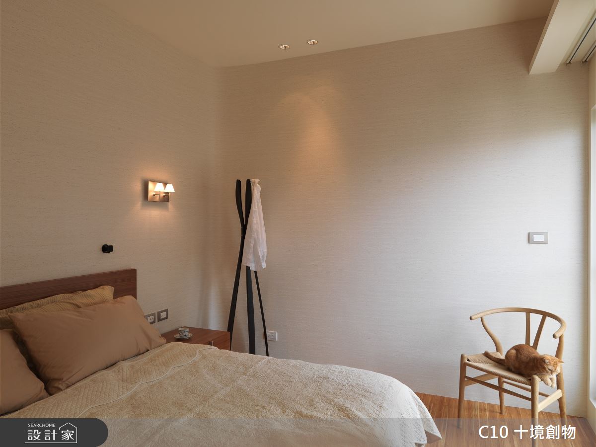 30坪新成屋(5年以下)＿現代風臥室案例圖片＿十境創物空間設計有限公司＿十境_隱飾之17