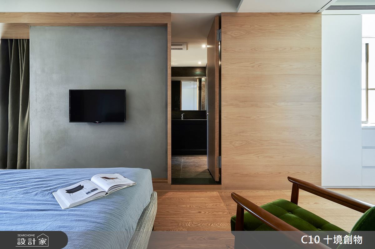 35坪中古屋(5~15年)＿北歐風臥室案例圖片＿十境創物空間設計有限公司＿十境_北歐森林之12