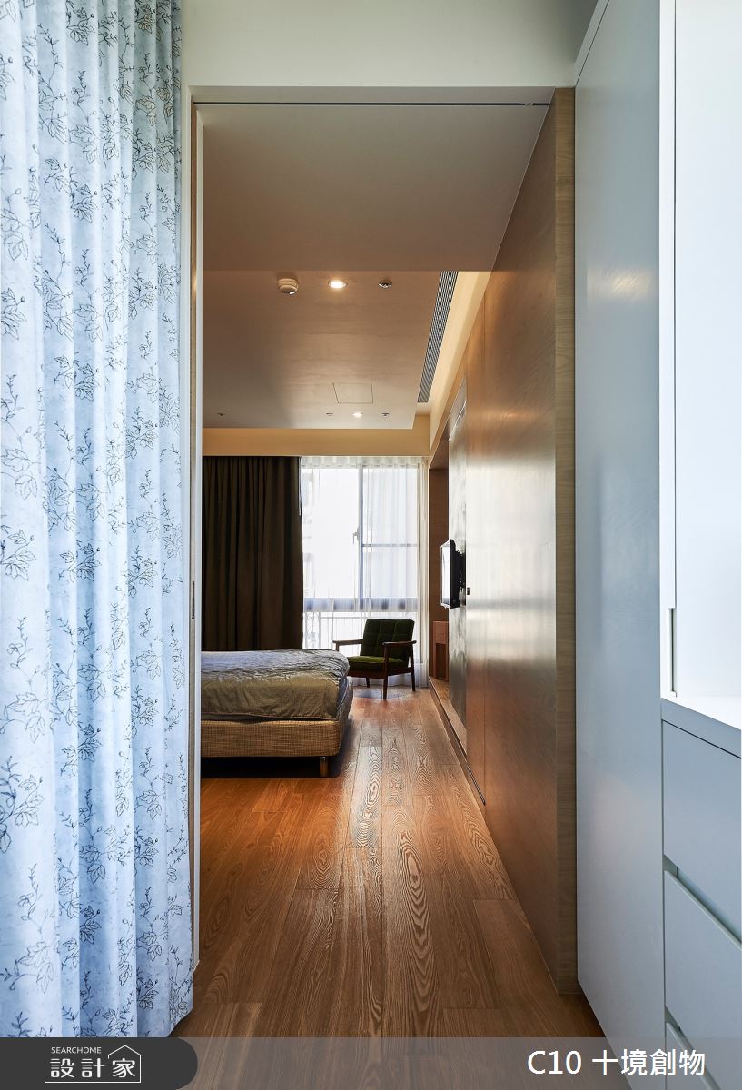 35坪中古屋(5~15年)＿北歐風更衣間案例圖片＿十境創物空間設計有限公司＿十境_北歐森林之16