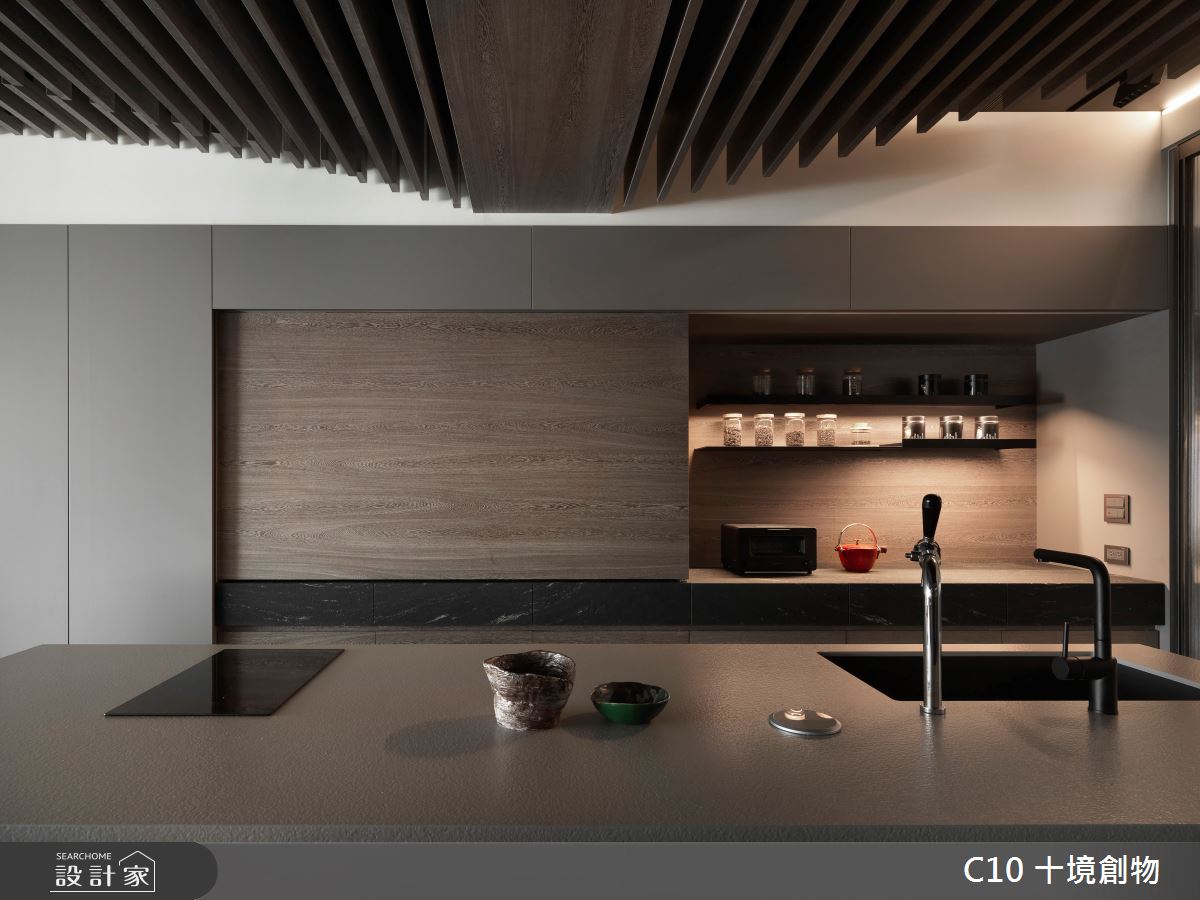 120坪新成屋(5年以下)＿人文禪風中島案例圖片＿十境創物空間設計有限公司＿十境_琢藏之5