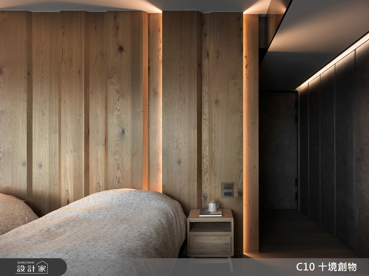 120坪新成屋(5年以下)＿人文禪風臥室案例圖片＿十境創物空間設計有限公司＿十境_琢藏之15