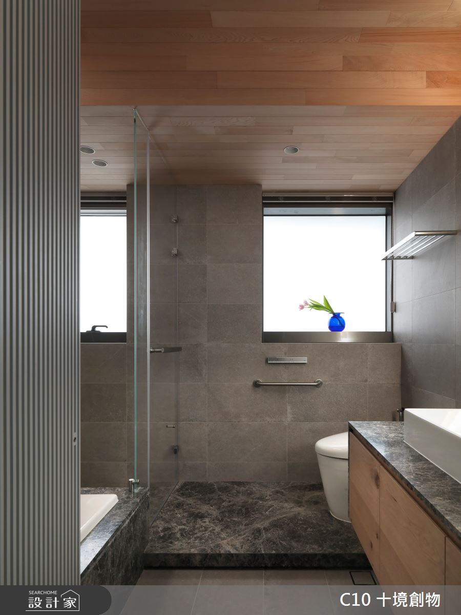 120坪新成屋(5年以下)＿人文禪風浴室案例圖片＿十境創物空間設計有限公司＿十境_琢藏之23