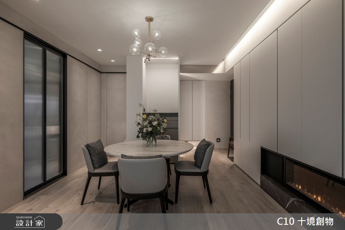 36坪新成屋(5年以下)＿現代風餐廳案例圖片＿十境創物空間設計有限公司＿十境_如常之10