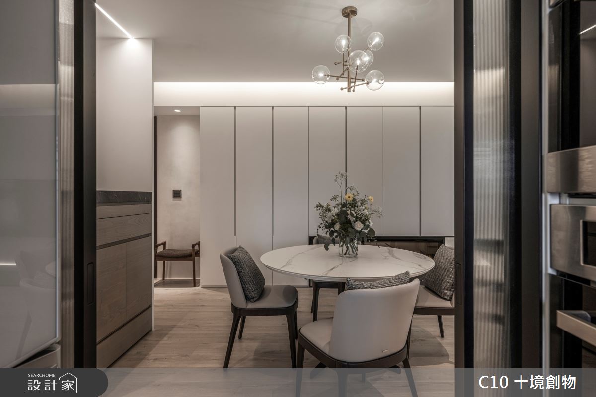 36坪新成屋(5年以下)＿現代風餐廳案例圖片＿十境創物空間設計有限公司＿十境_如常之12