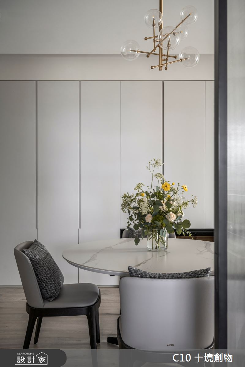 36坪新成屋(5年以下)＿現代風餐廳案例圖片＿十境創物空間設計有限公司＿十境_如常之13