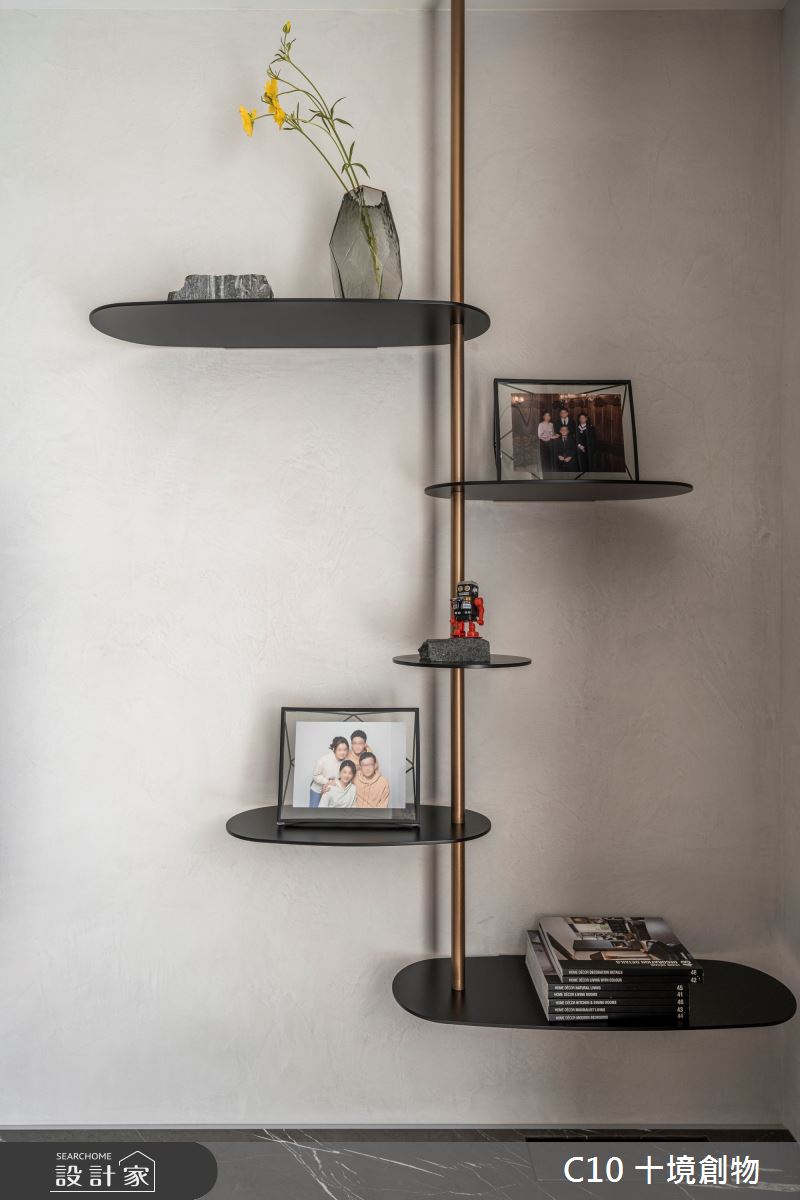 36坪新成屋(5年以下)＿現代風客廳案例圖片＿十境創物空間設計有限公司＿十境_如常之7