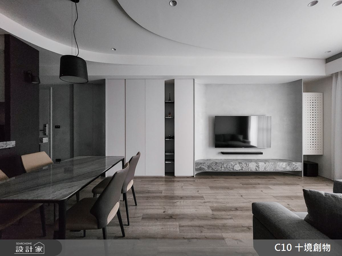 25坪新成屋(5年以下)＿現代風案例圖片＿十境創物空間設計有限公司＿十境_晨白之15