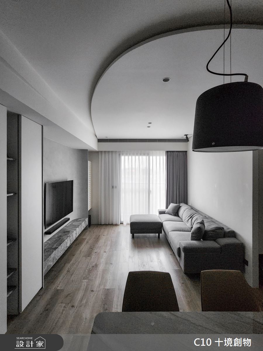 25坪新成屋(5年以下)＿現代風案例圖片＿十境創物空間設計有限公司＿十境_晨白之17