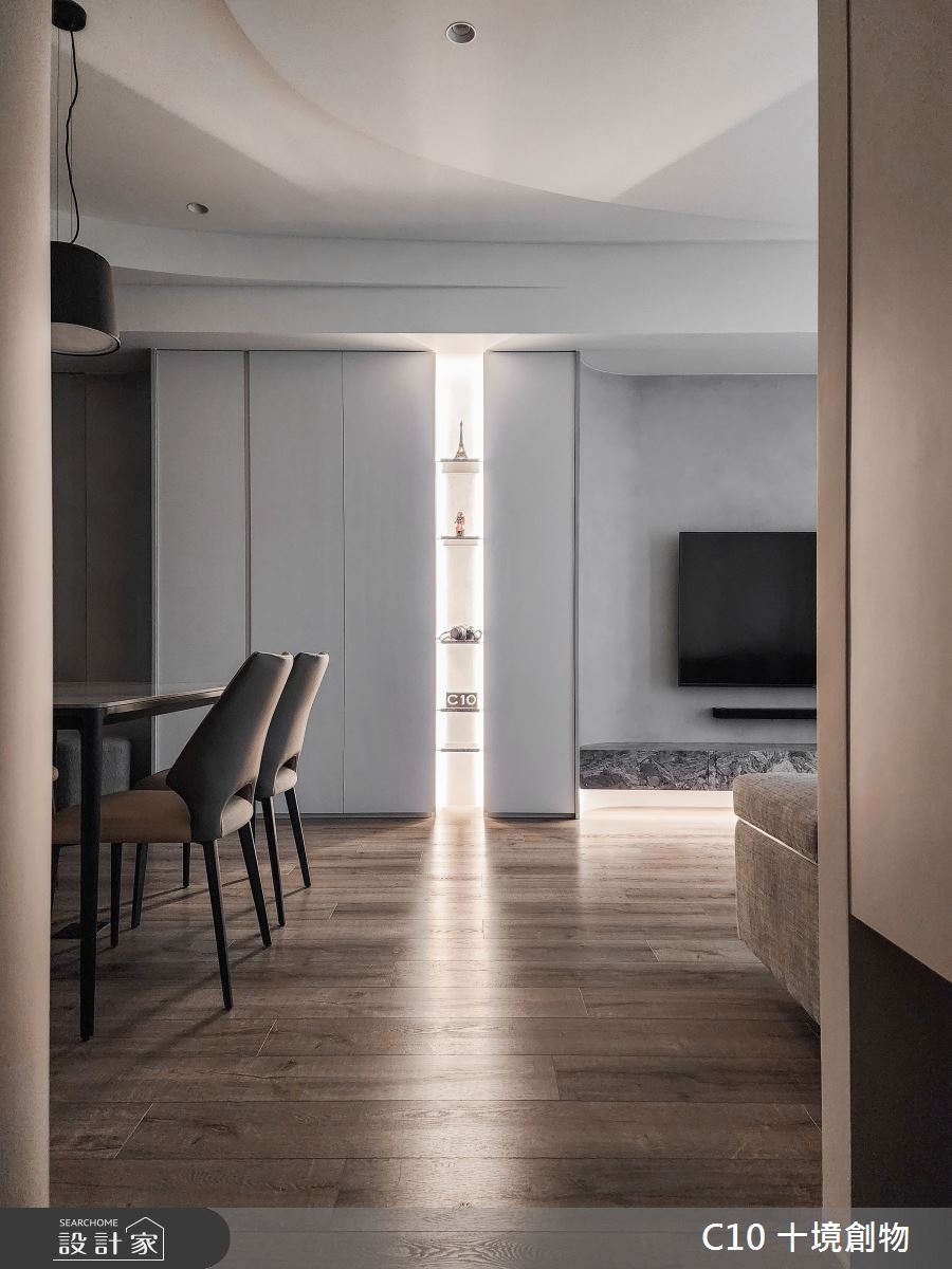 25坪新成屋(5年以下)＿現代風案例圖片＿十境創物空間設計有限公司＿十境_晨白之19