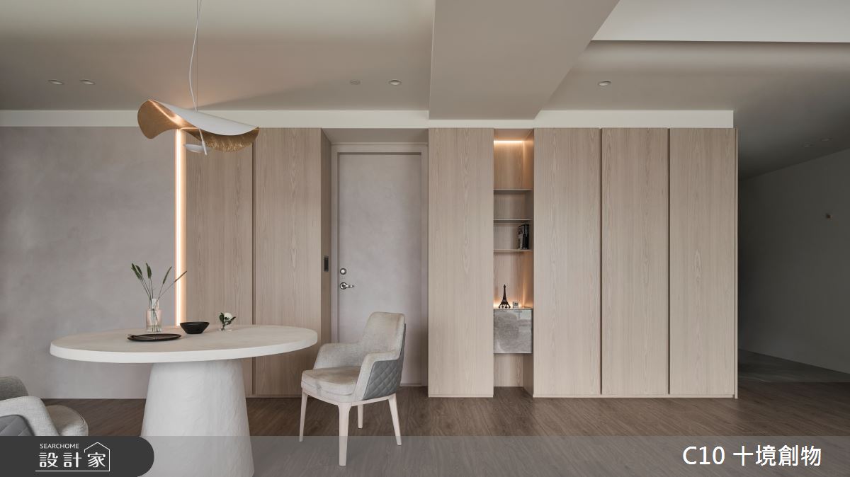 42坪中古屋(5~15年)＿簡約風餐廳案例圖片＿十境創物空間設計有限公司＿十境_微微侘風之11