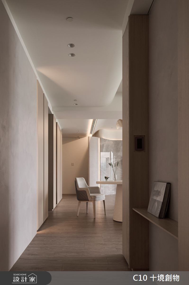 42坪中古屋(5~15年)＿簡約風走廊案例圖片＿十境創物空間設計有限公司＿十境_微微侘風之18
