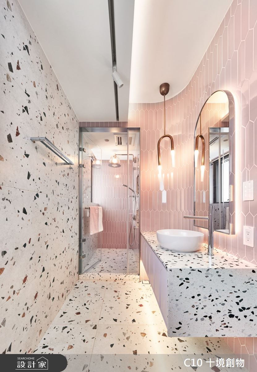 90坪新成屋(5年以下)＿奢華風浴室案例圖片＿十境創物空間設計有限公司＿十境_緻鉑靜雅之45
