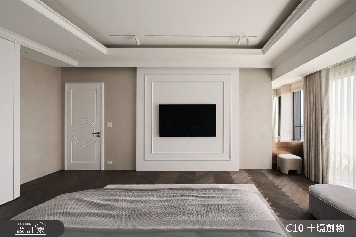 90坪新成屋(5年以下)＿奢華風臥室案例圖片＿十境創物空間設計有限公司＿十境_緻鉑靜雅之30