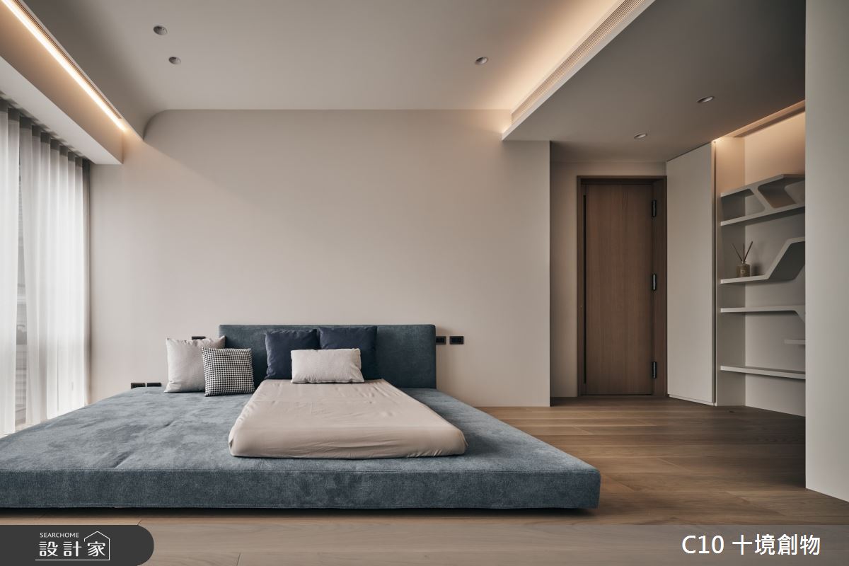 90坪新成屋(5年以下)＿混搭風臥室案例圖片＿十境創物空間設計有限公司＿十境_簡璞序曲之32