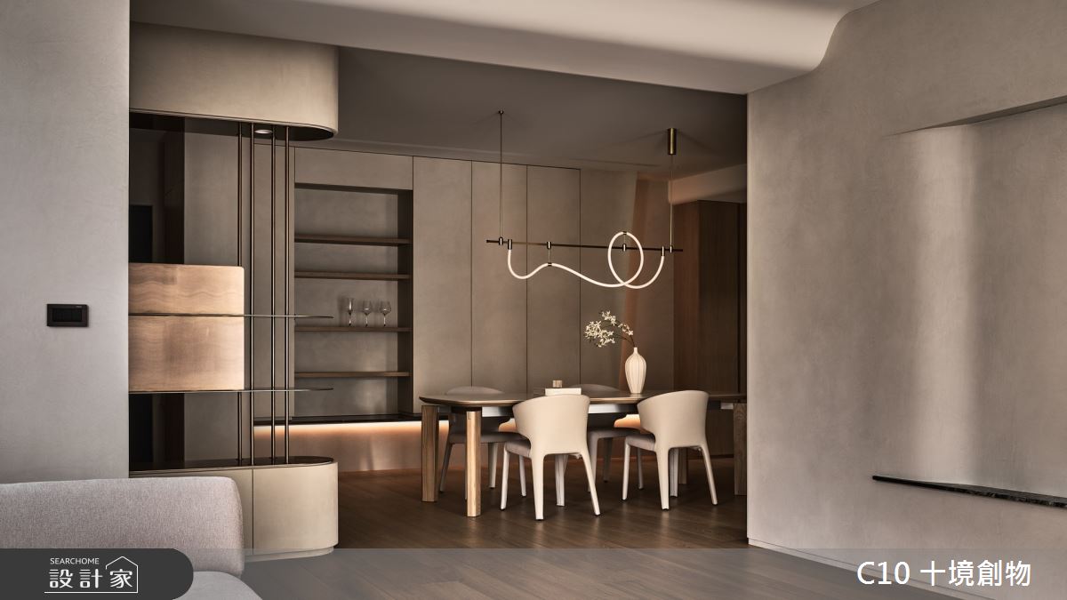 50坪新成屋(5年以下)＿混搭風餐廳案例圖片＿十境創物空間設計有限公司＿十境_森林系設計之11