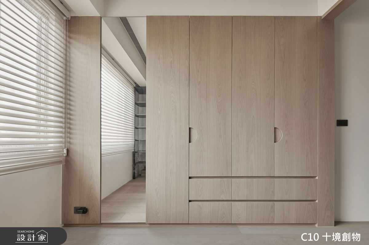 50坪新成屋(5年以下)＿混搭風臥室案例圖片＿十境創物空間設計有限公司＿十境_森林系設計之21