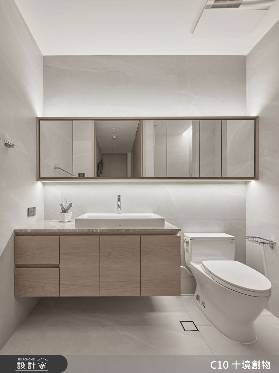 50坪新成屋(5年以下)＿混搭風浴室案例圖片＿十境創物空間設計有限公司＿十境_森林系設計之23