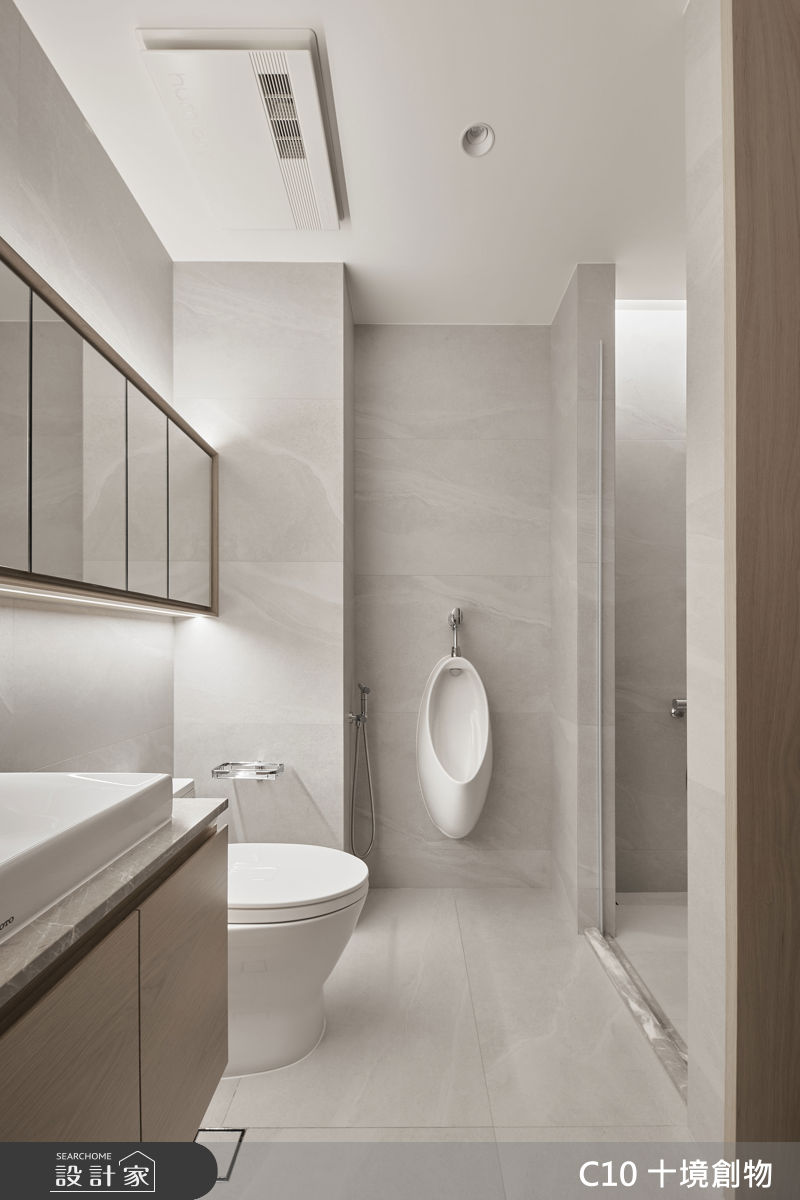 50坪新成屋(5年以下)＿混搭風浴室案例圖片＿十境創物空間設計有限公司＿十境_森林系設計之24