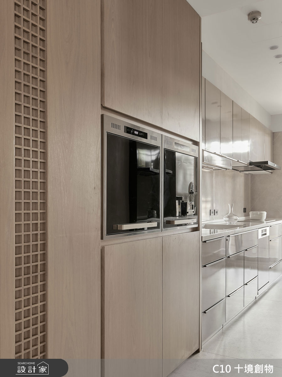 50坪新成屋(5年以下)＿混搭風廚房案例圖片＿十境創物空間設計有限公司＿十境_森林系設計之25