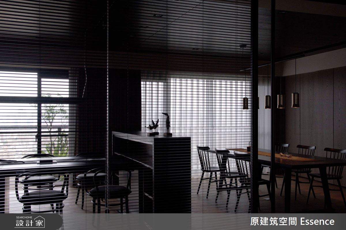 80坪新成屋(5年以下)＿簡約風餐廳案例圖片＿原建筑空間＿原建筑_Open&Close 開合之間之8