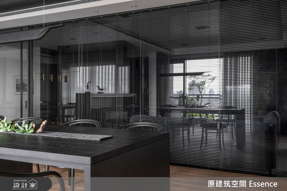80坪新成屋(5年以下)＿簡約風餐廳案例圖片＿原建筑空間＿原建筑_Open&Close 開合之間之11