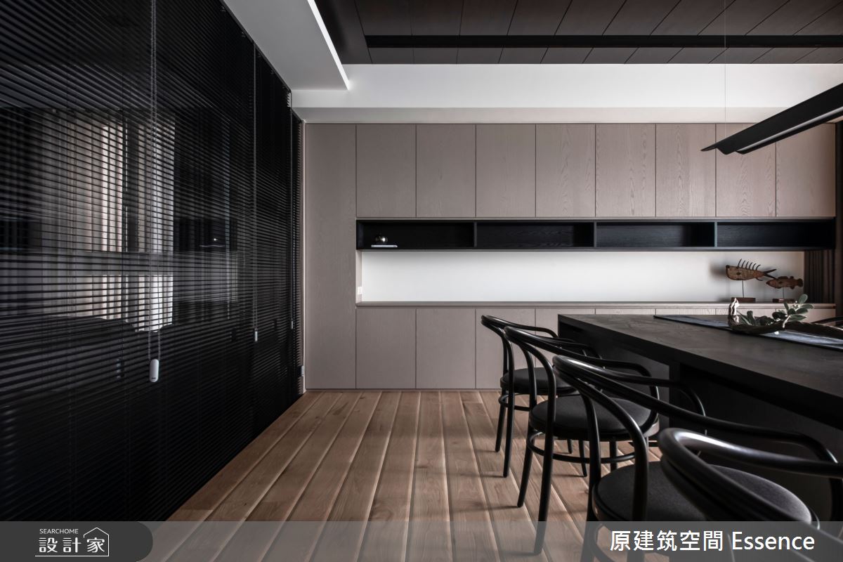 80坪新成屋(5年以下)＿簡約風餐廳案例圖片＿原建筑空間＿原建筑_Open&Close 開合之間之12