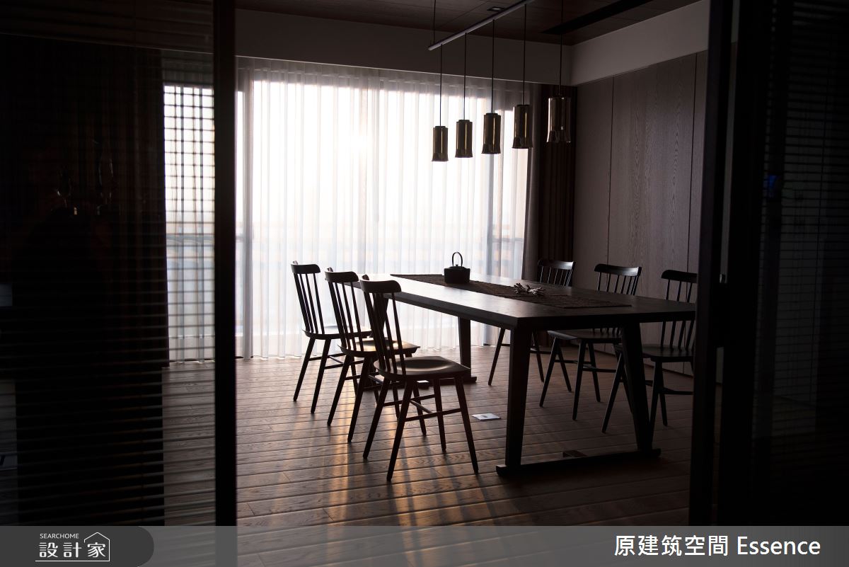 80坪新成屋(5年以下)＿簡約風餐廳案例圖片＿原建筑空間＿原建筑_Open&Close 開合之間之17