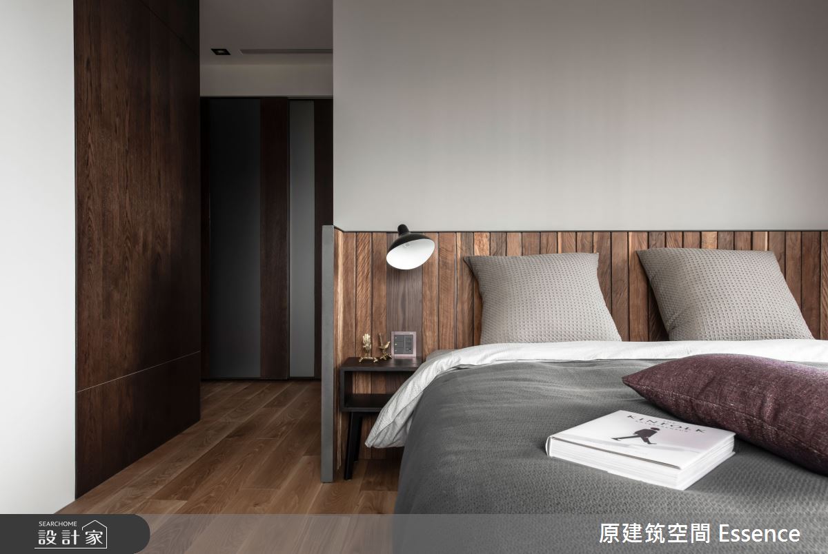 80坪新成屋(5年以下)＿簡約風臥室案例圖片＿原建筑空間＿原建筑_Open&Close 開合之間之20